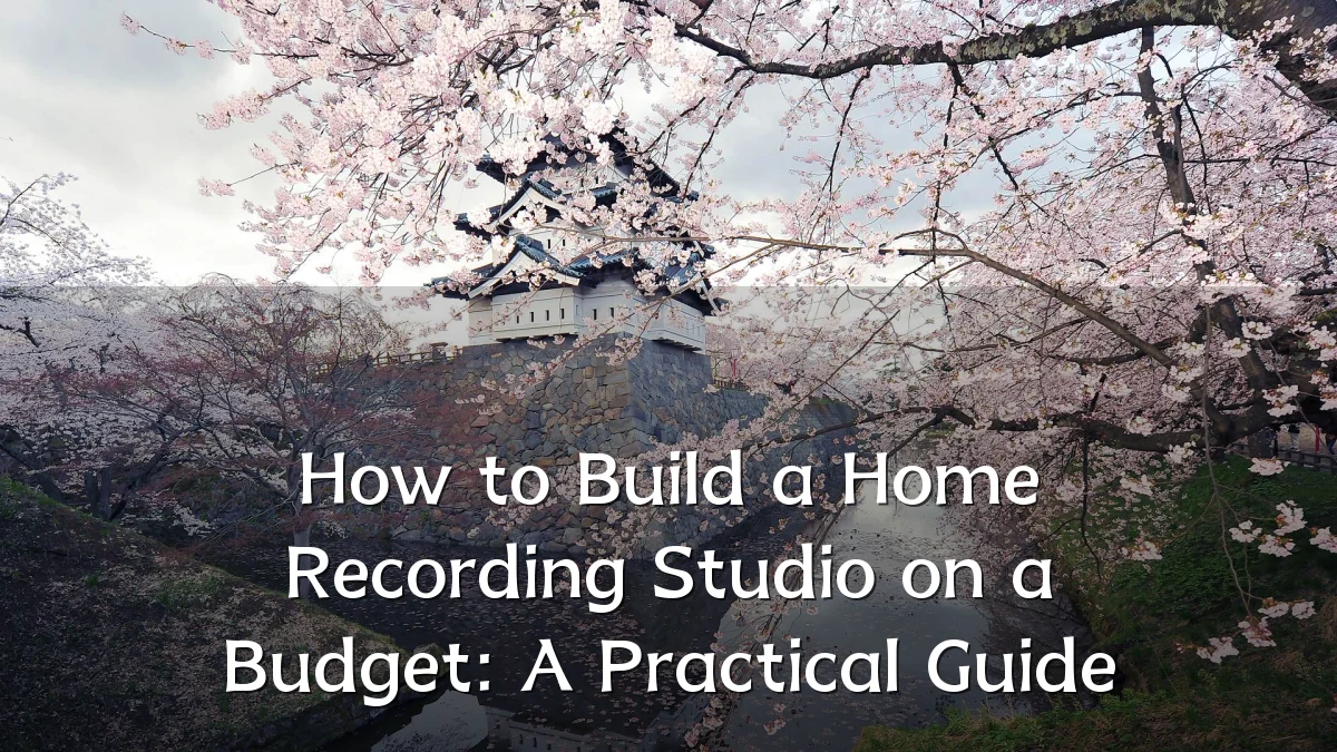 How to Build a Home Recording Studio on a Budget: A Practical Guide