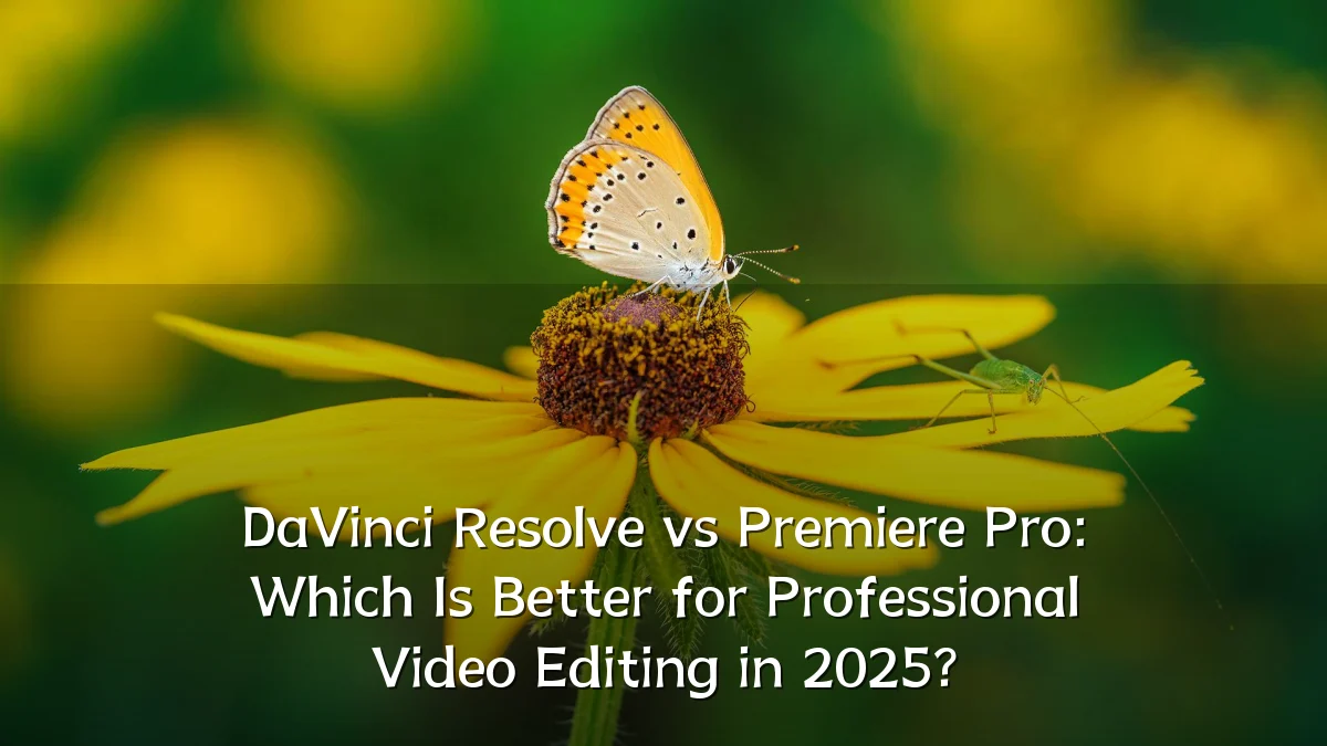 DaVinci Resolve vs Premiere Pro: Which Is Better for Professional Video Editing in 2025?