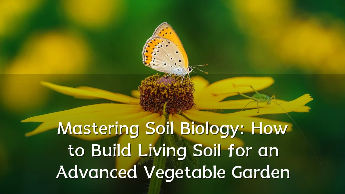 Mastering Soil Biology: How to Build Living Soil for an Advanced Vegetable Garden