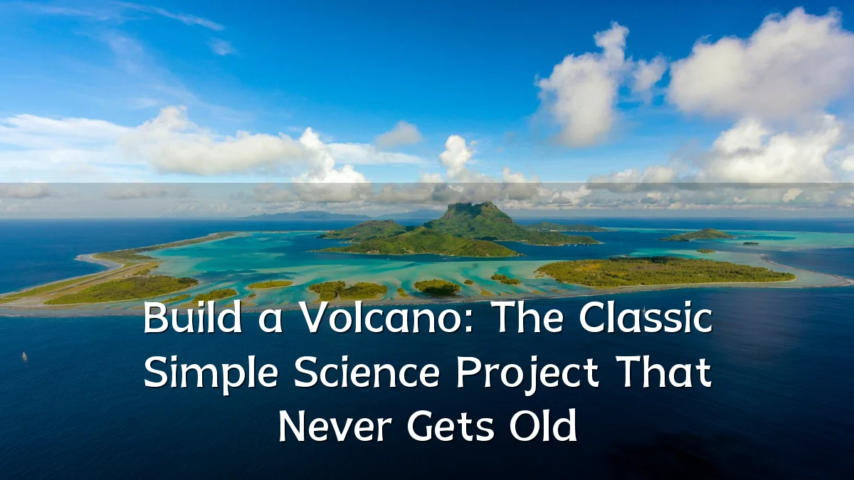 Build a Volcano: The Classic Simple Science Project That Never Gets Old