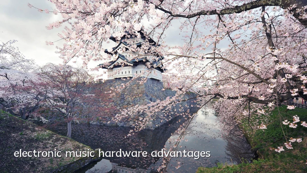 electronic music hardware advantages