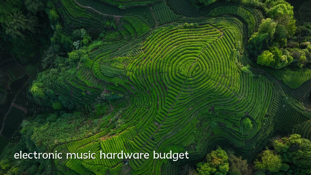 electronic music hardware budget