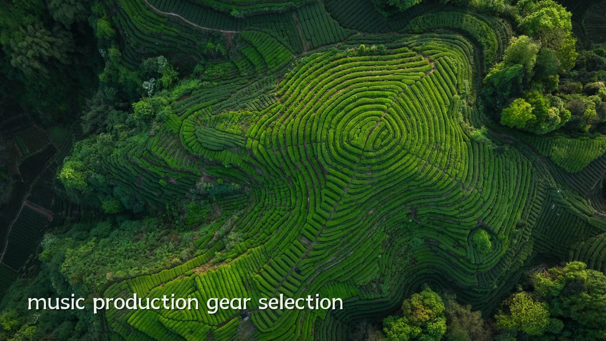 music production gear selection