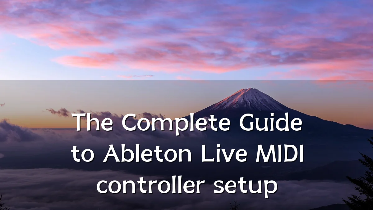 The Complete Guide to Ableton Live MIDI controller setup