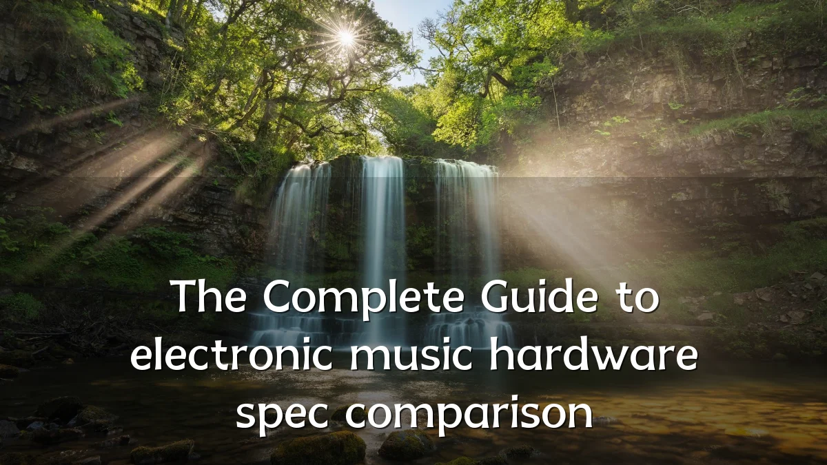 The Complete Guide to electronic music hardware spec comparison