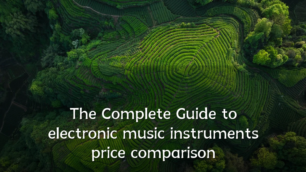 The Complete Guide to electronic music instruments price comparison