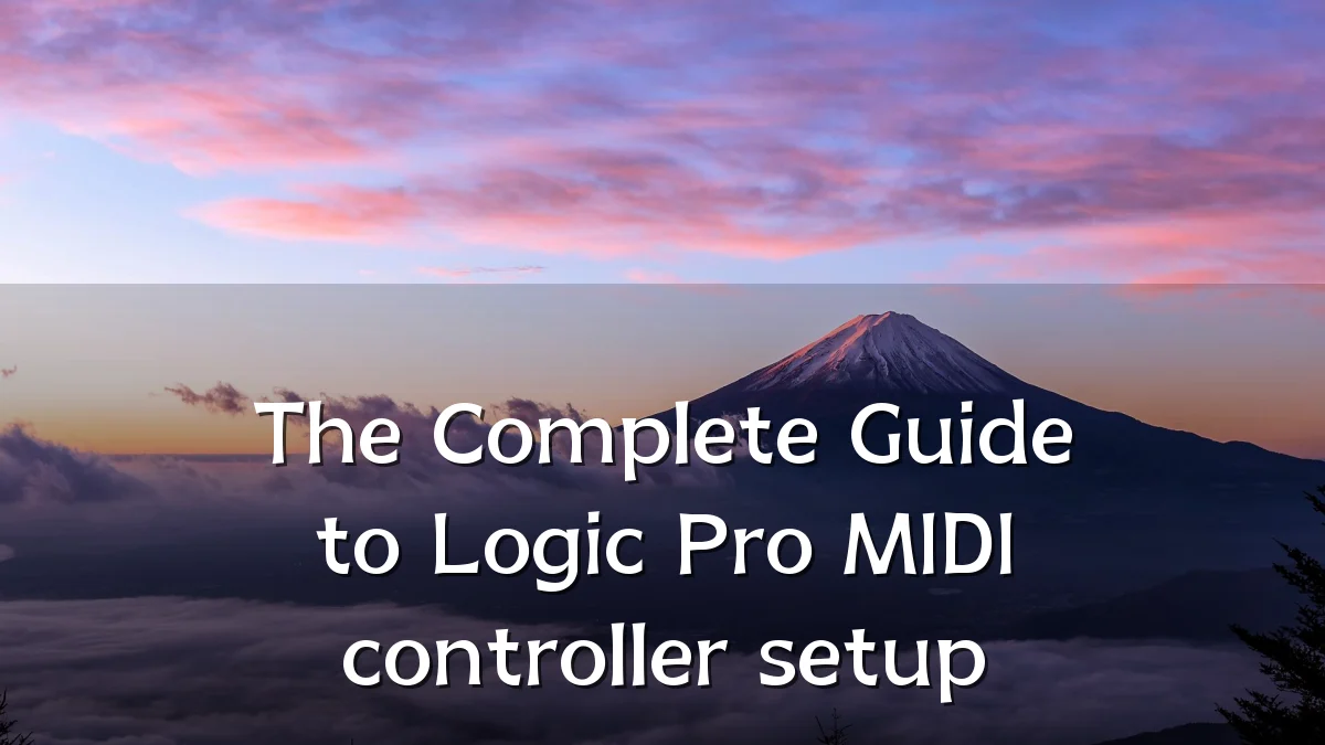 The Complete Guide to Logic Pro MIDI controller setup