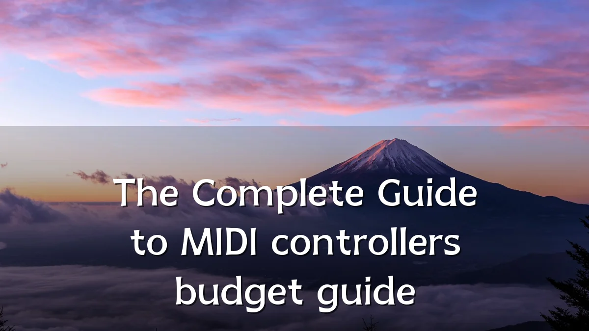 The Complete Guide to MIDI controllers budget guide