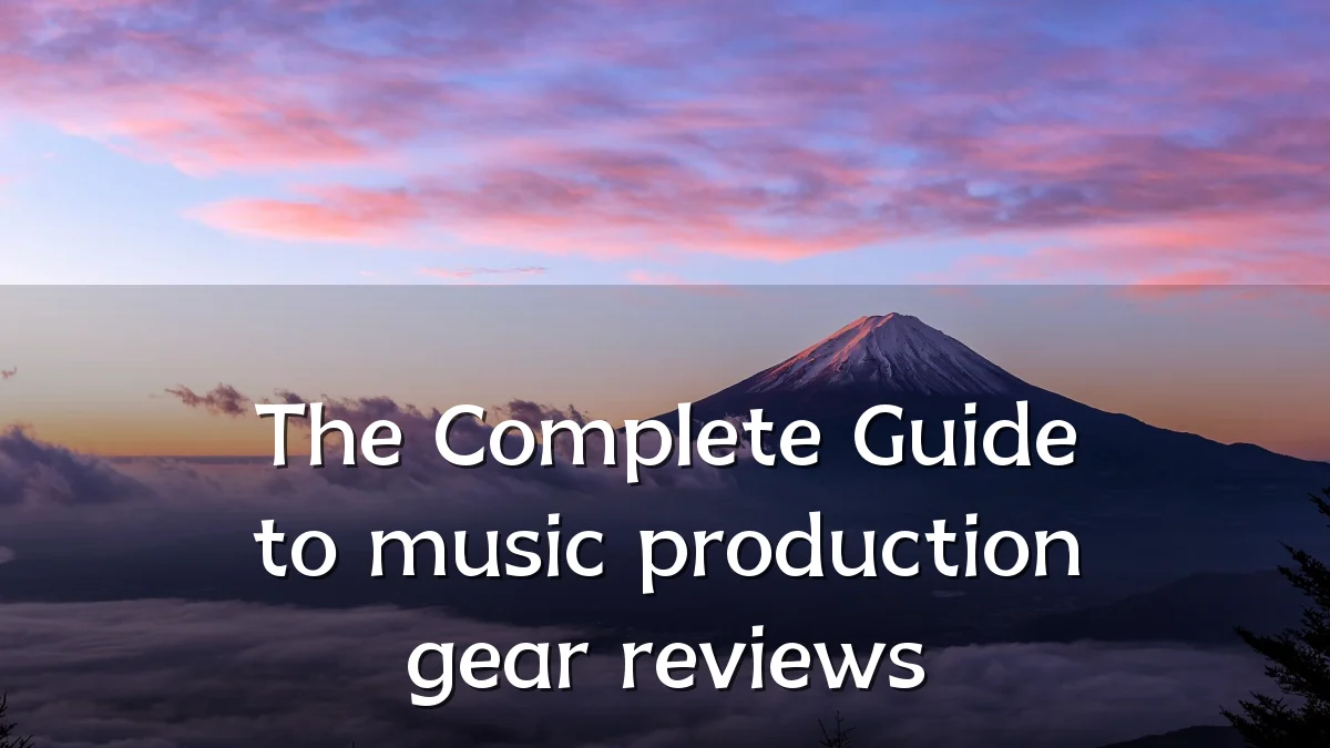 The Complete Guide to music production gear reviews