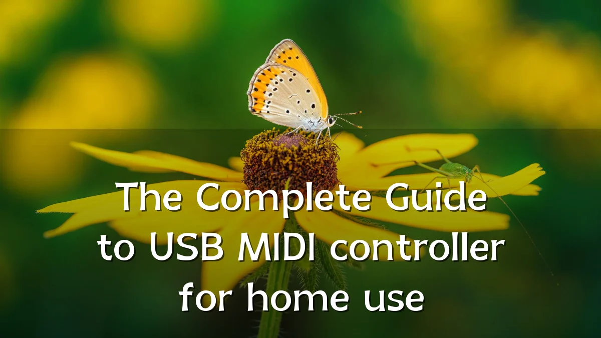 The Complete Guide to USB MIDI controller for home use