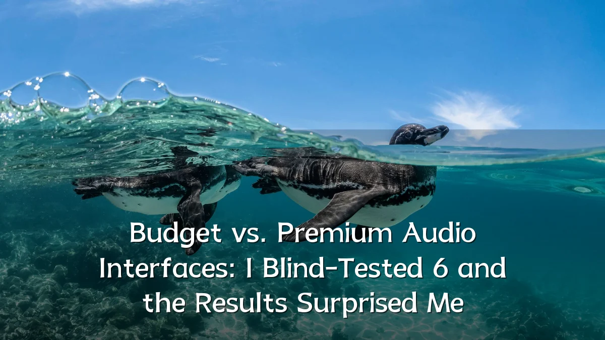 Budget vs. Premium Audio Interfaces: I Blind-Tested 6 and the Results Surprised Me
