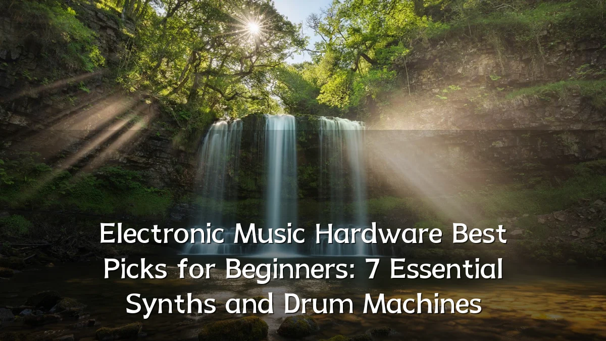Electronic Music Hardware Best Picks for Beginners: 7 Essential Synths and Drum Machines