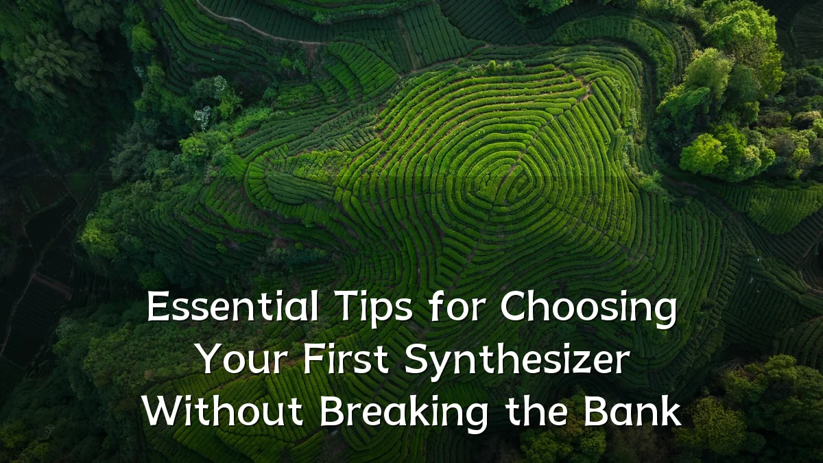 Essential Tips for Choosing Your First Synthesizer Without Breaking the Bank