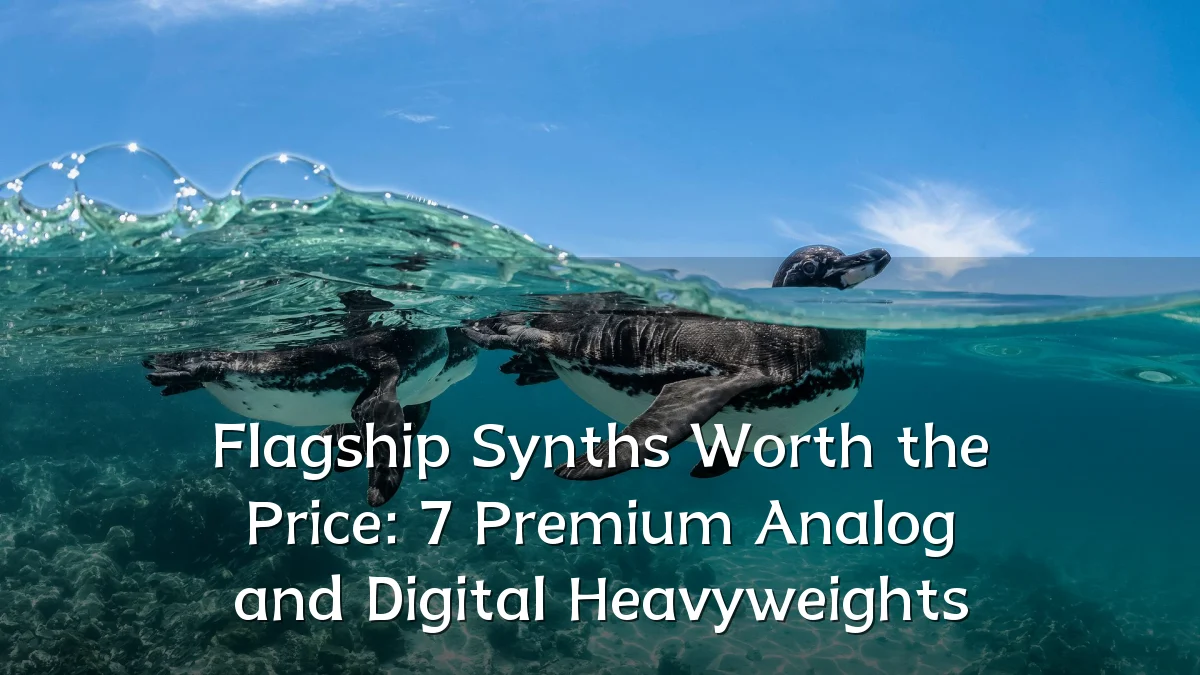 Flagship Synths Worth the Price: 7 Premium Analog and Digital Heavyweights