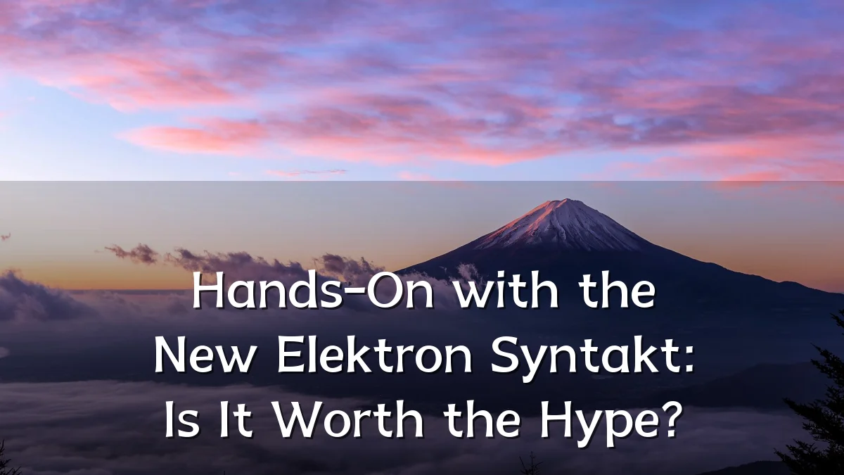 Hands-On with the New Elektron Syntakt: Is It Worth the Hype?