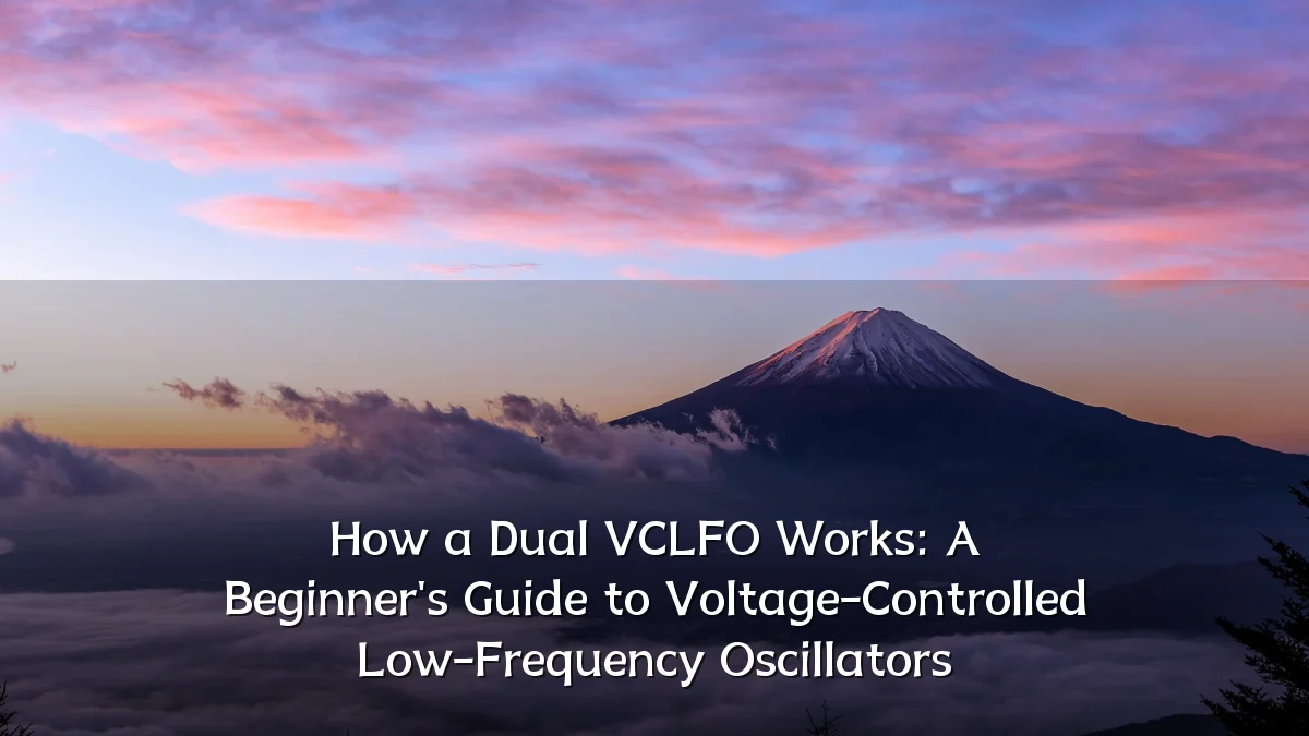 How a Dual VCLFO Works: A Beginner's Guide to Voltage-Controlled Low-Frequency Oscillators