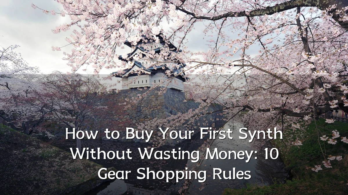 How to Buy Your First Synth Without Wasting Money: 10 Gear Shopping Rules