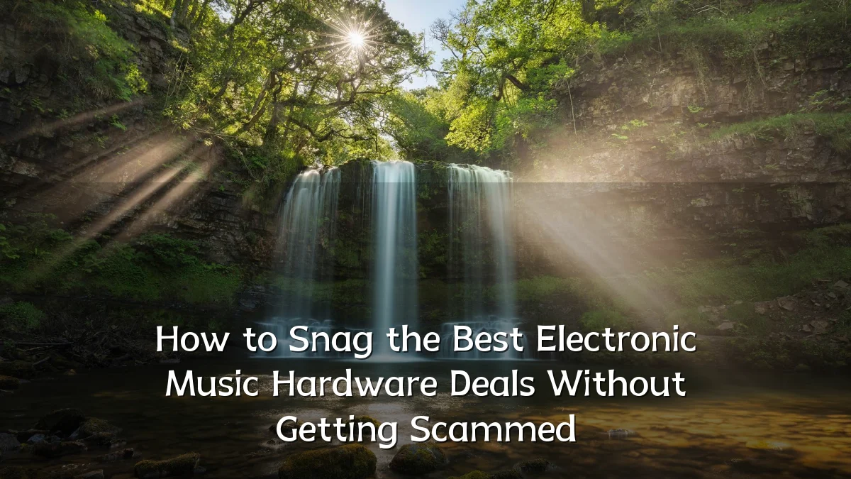 How to Snag the Best Electronic Music Hardware Deals Without Getting Scammed