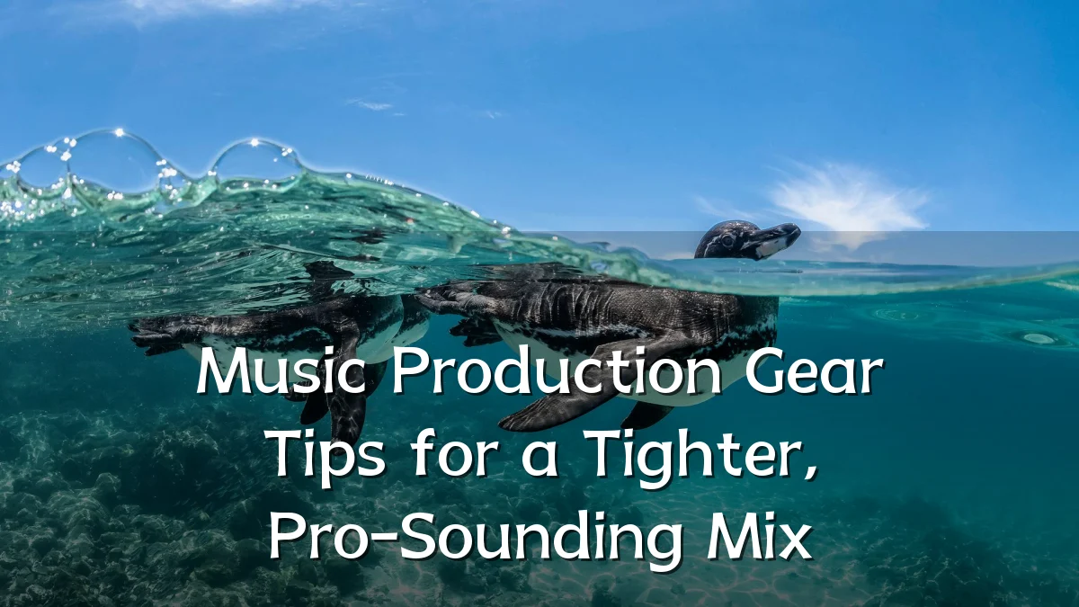 Music Production Gear Tips for a Tighter, Pro-Sounding Mix