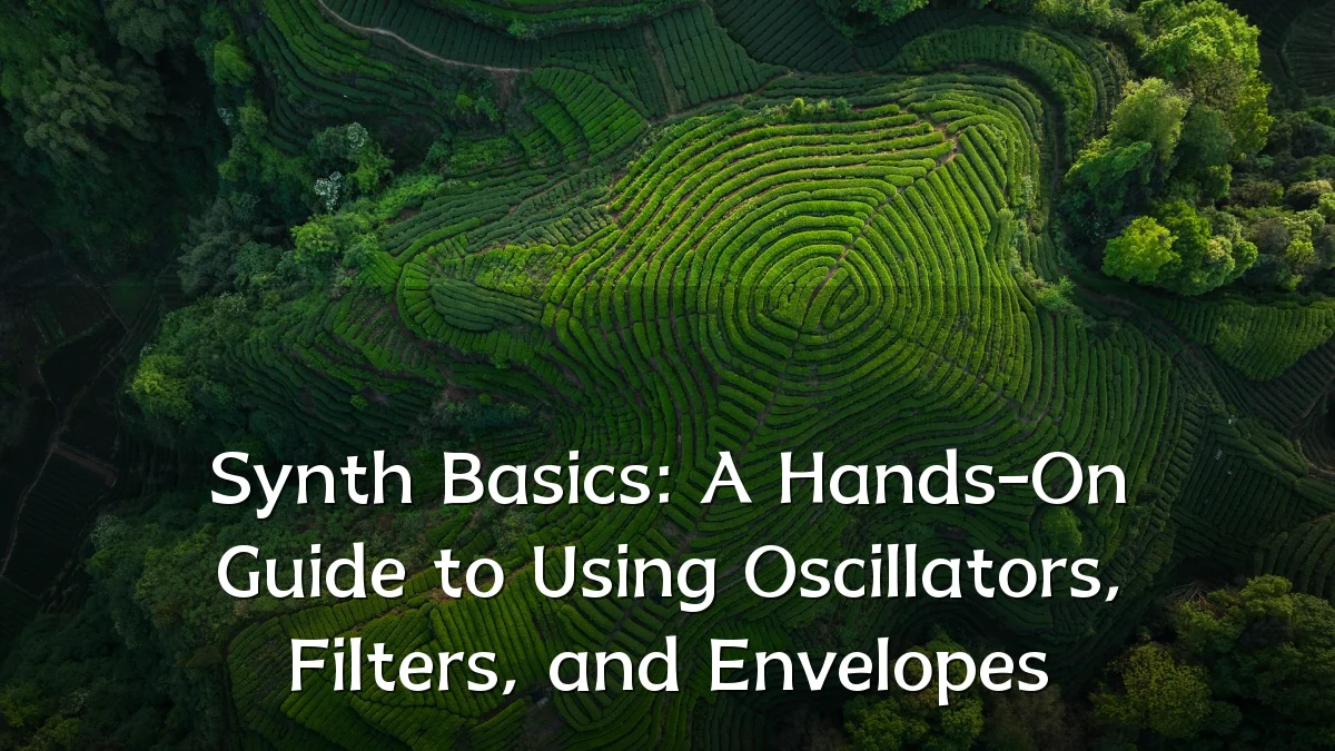 Synth Basics: A Hands-On Guide to Using Oscillators, Filters, and Envelopes