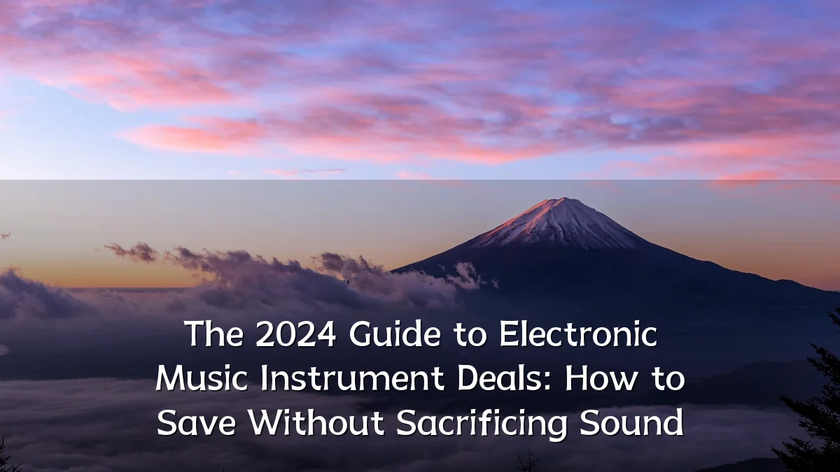 The 2024 Guide to Electronic Music Instrument Deals: How to Save Without Sacrificing Sound