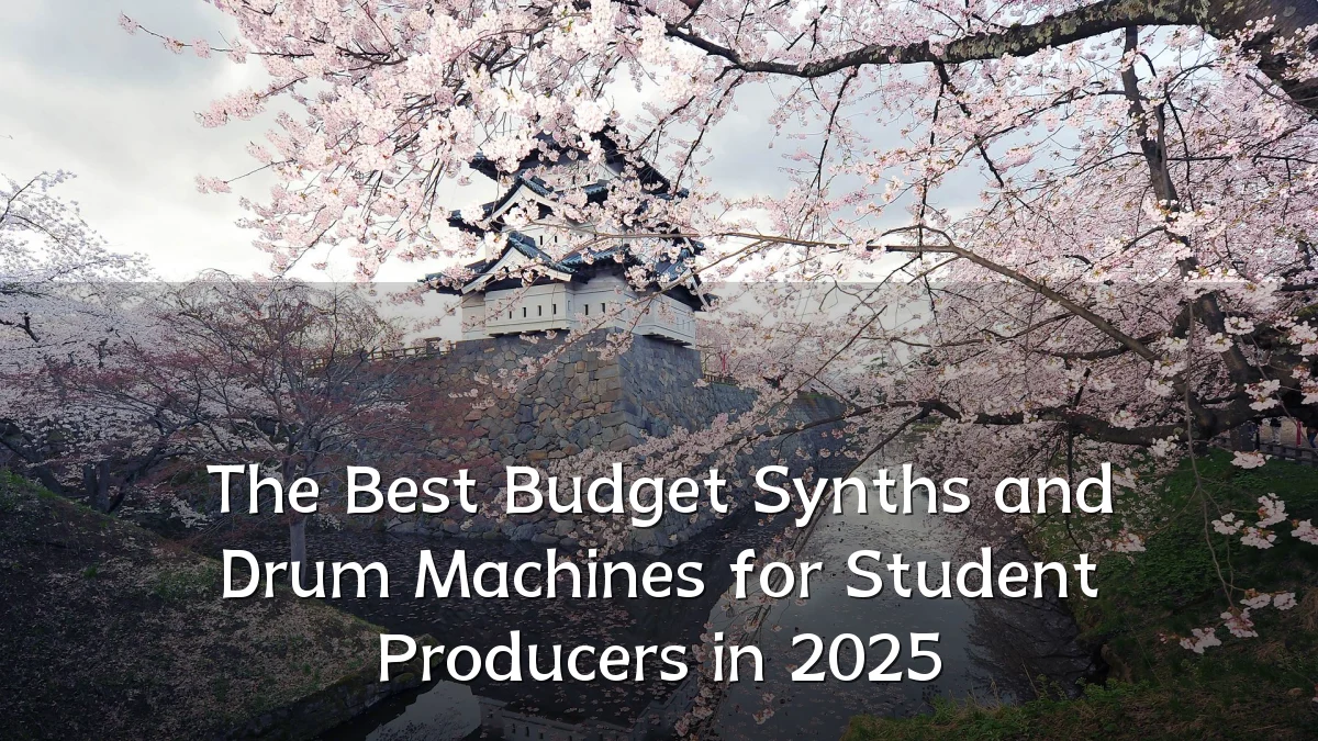 The Best Budget Synths and Drum Machines for Student Producers in 2025