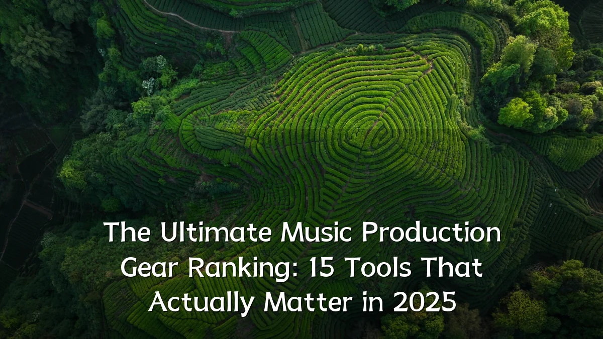 The Ultimate Music Production Gear Ranking: 15 Tools That Actually Matter in 2025