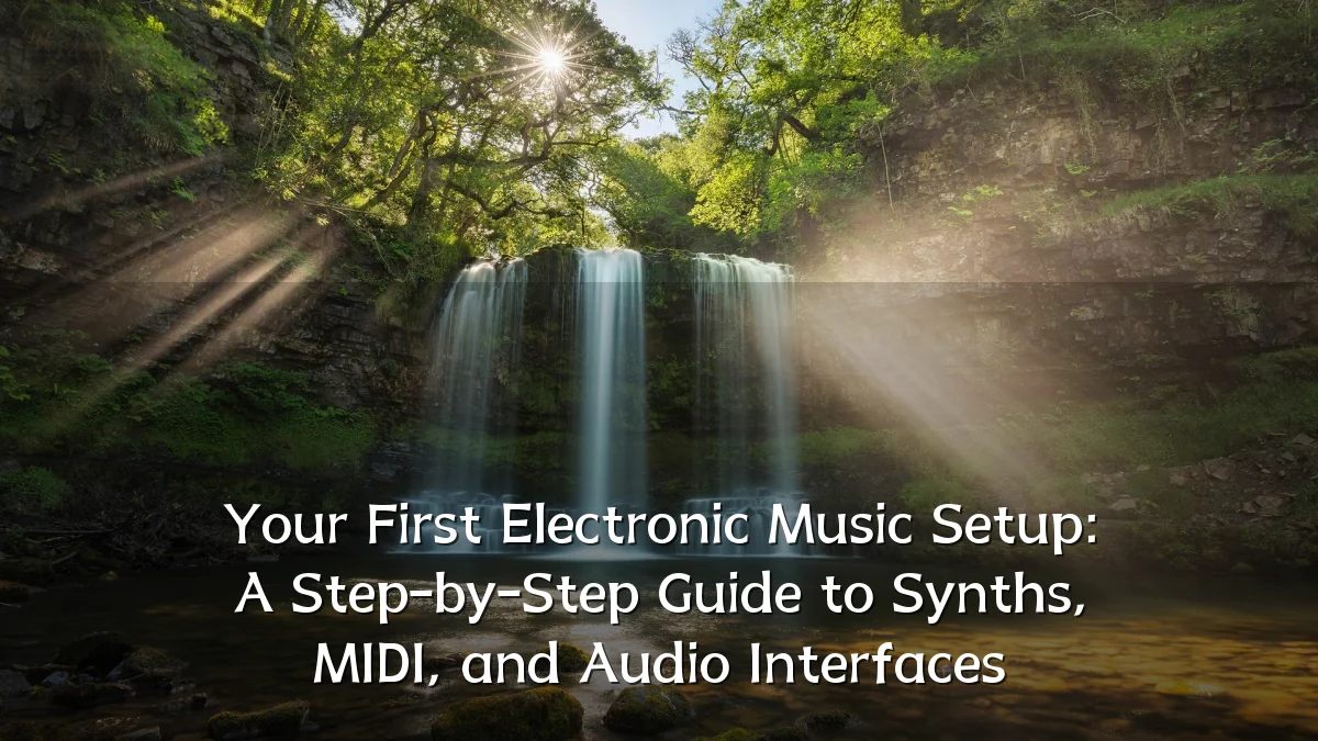 Your First Electronic Music Setup: A Step-by-Step Guide to Synths, MIDI, and Audio Interfaces