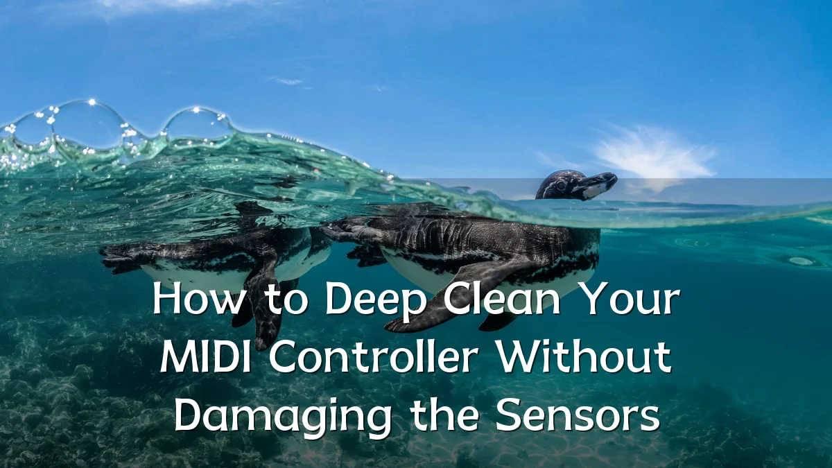 How to Deep Clean Your MIDI Controller Without Damaging the Sensors
