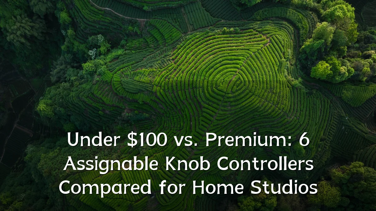 Under $100 vs. Premium: 6 Assignable Knob Controllers Compared for Home Studios