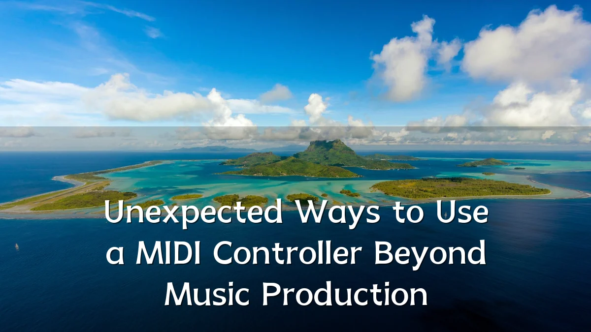 Unexpected Ways to Use a MIDI Controller Beyond Music Production