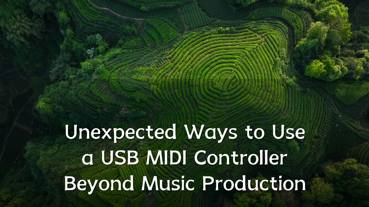 Unexpected Ways to Use a USB MIDI Controller Beyond Music Production