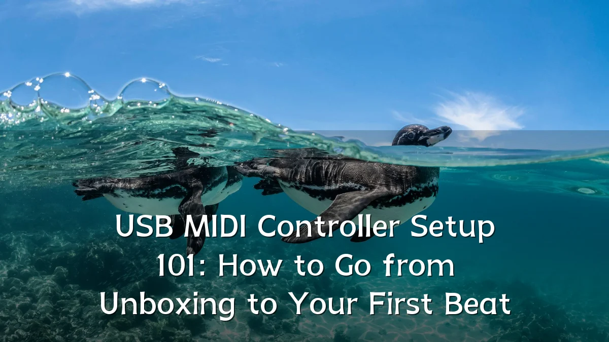 USB MIDI Controller Setup 101: How to Go from Unboxing to Your First Beat