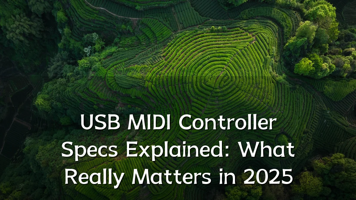 USB MIDI Controller Specs Explained: What Really Matters in 2025