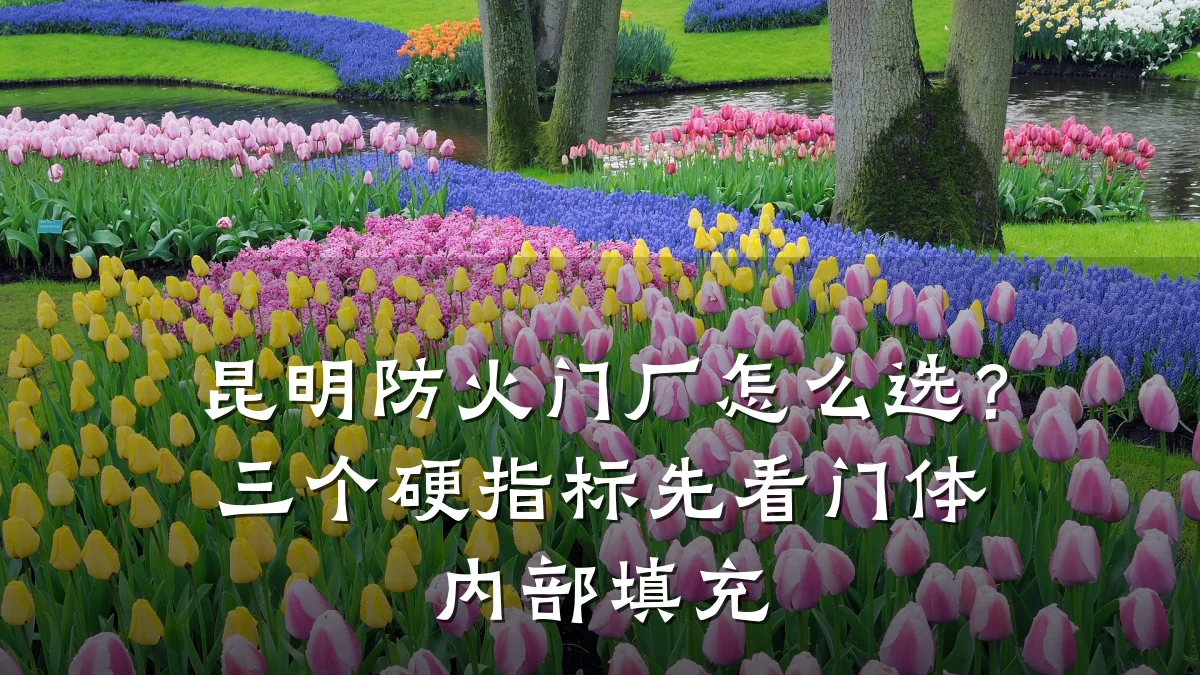 昆明防火门厂怎么选?三个硬指标先看门体内部填充